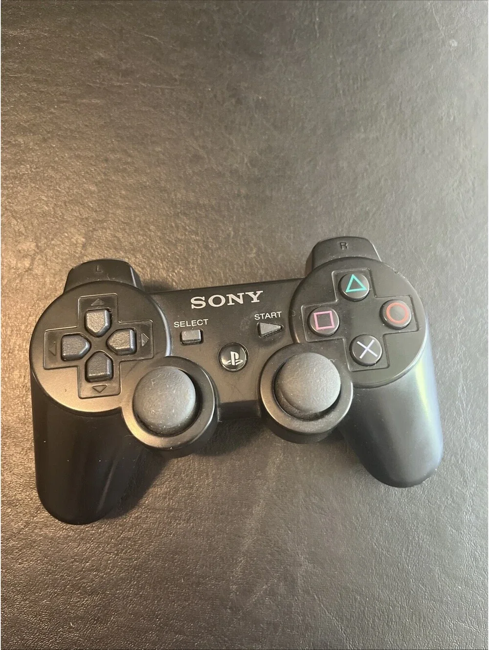 Sony Playstation 3 (PS3) Sixaxis DualShock 3 Controller Black Genuine OEM